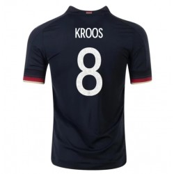 Camisola Alemanha Kroos 8 Equipamento Segundo Euro 2020 Manga Curta